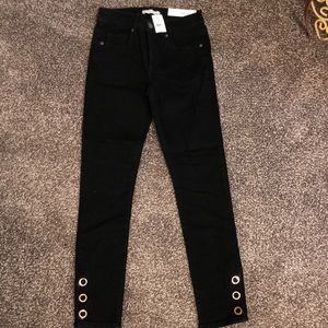 Loft skinny black pants